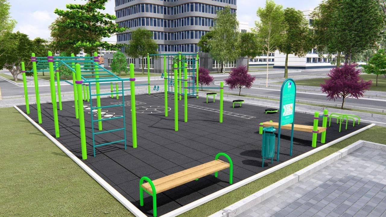 Спортивні майданчики - мешканцям Лубенщини